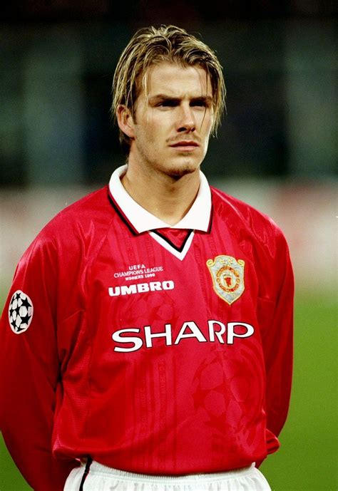 david beckham old photos.